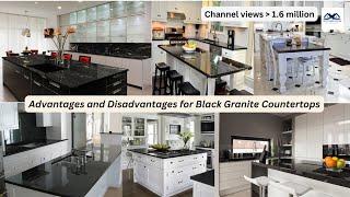 Advantages and Disadvantages of Black Granite Countertops | Review Black Granite Countertop