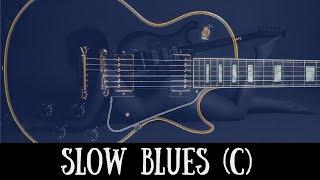 Slow Blues Jam | Sexy Guitar Backing Track (C)