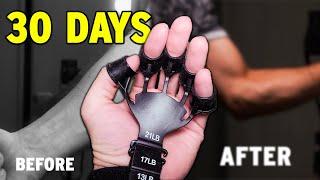 30 Days Of Using Cheapest Finger Gripper - Results: Veins Transformation, Forearm Strength | Review