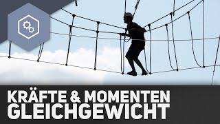 Kräfte- und Momentengleichgewicht - Fachwerke und statisches Gleichgewicht 7