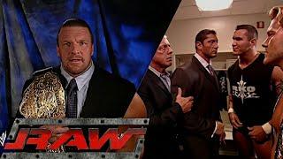 Randy Orton's Survivor Series Team & Evolution Backstage Segments RAW Nov 01,2004