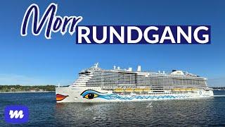 AIDAnova: Morr-Rundgang und Schiffstour - Die Riesen-AIDA im Detail