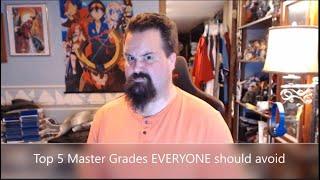 Top 5 Master Grade kits that EVERYONE should avoid