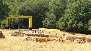 Thierry Neuville jump @ panzerplatte wrc deutschland 2018