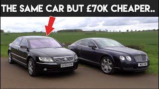 Did They Really Make A Bentley Out Of A Volkswagen? VW Phaeton Vs Bentley GT