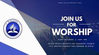 Sabbath Worship Service 01/23/21 | Elder Jean-Claude Cenatus | Salem French SDA Church