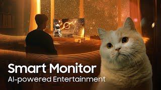 Smart Monitor: Complete productivity plus AI-powered entertainment | Samsung