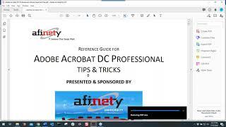 Tips & Tricks: Adobe Acrobat DC Professional