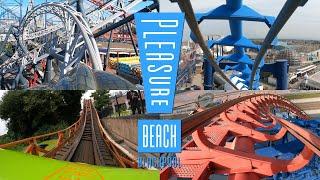 EVERY Roller Coaster @ Blackpool Pleasure Beach | 4K Front Row POVs