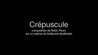 Crépuscule // Robin Pharo, Anaïs Bertrand, Nicolas Brooymans, Thibaut Roussel