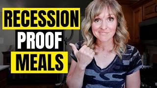 The SECRET to Recession Proof Meals On A Budget | Prepper Pantry | STOCKPILE NOW?