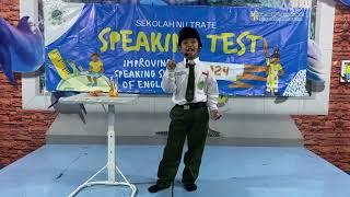 Muhammad Azril Alfariq #speaking #test est "Introducing Self"