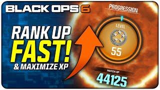 How to RANK UP FAST in Black Ops 6! | (Best Multiplayer XP Strategies)