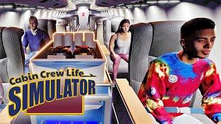 What's It Like to be a Flight Attendant? NEW Cabin Crew Life Simulator