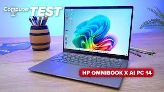 HP OmniBook X AI PC 14: Snapdragon-KI-Laptop im Test