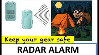 The Coolest Way to Guard Your Stuff on the Road - Letwesaf Radar Alarm