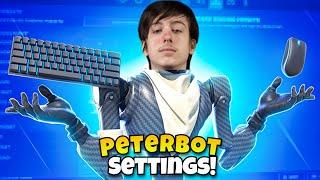 Trying 3x FNCS Winner Peterbot SETTINGS In Fortnite Reload