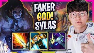 FAKER IS A GOD WITH SYLAS! - T1 Faker Plays Sylas MID vs Zac! | Season 2024