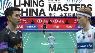 Jonatan Christie (INA) VS Anders Antonsen (DEN) | Finals Li Ning China Masters Badminton 2024