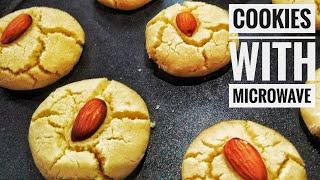 Cookies Recipe in Microwave | Nankhatai Microwave Recipe | Butter Cookies in Microwave | In Hindi