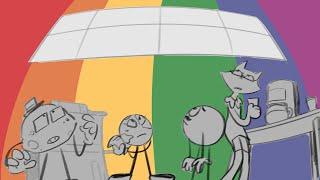 Pride at Cosmicorp (animatic)
