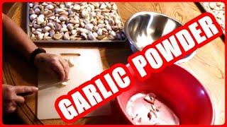How To Make THE BEST Homemade Garlic Powder And Garlic Salt
