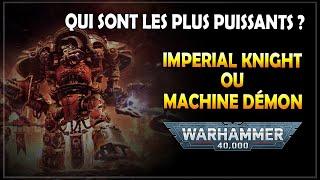 • LORE WARHAMMER 40K • Les Chevaliers de Taranis aux prises avec les MAchines Démoniaques • Génopère