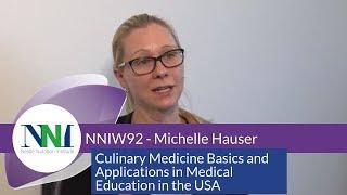 NNIW92 Expert Interview - Culinary Medicine Basics and Applications in Medical Education in the USA