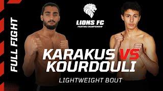Can Karakus vs Elias Kourdouli | Lions FC 10 | Full fight