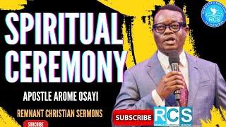 APOSTLE AROME OSAYI ¦¦ SPIRITUAL CEREMONY