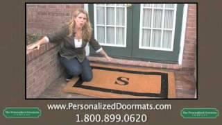 Luxury Coir Doormats from The Personalized Doormats Company