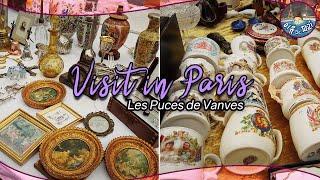 Visit in Paris | 파리 산책로그 / 주말 방브 벼룩시장_2 / 쓰레기 속 보물찾기 / 생활소음(잠 잘오는) / Vanves brocante flea market_2