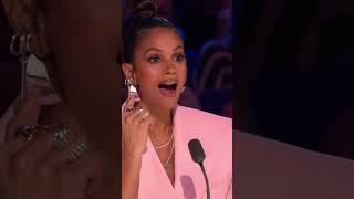 Tom Crosbie creates an unconventional portrait of Bruno! | Auditions | BGT 2023 | #shorts