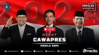 LIVE - Debat Calon Wakil Presiden Pilpres 2024