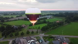 Ballonteam Wessel: Dronebeelden van de nieuwe TOP Totaal Luchtballon