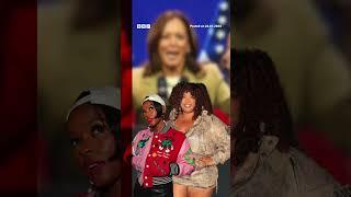 Celebrities support Kamala Harris as the Democrat’s presidential candidate.#KamalaHarris #BBCNews