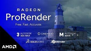 Radeon Pro Software: Radeon ProRender, a Powerful Physically-based  Rendering Engine