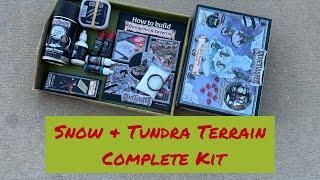 Army Painter “Snow & Tundra Terrain Kit” OVERVIEW 2025