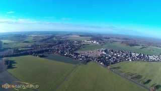 DJI F450 - FPV Testflug mit SJ4000 und ImmersonRC 25 mw Sender+Empfänger