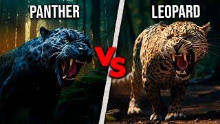 Panther(Jaguar) vs Leopard : Who would win a fight?