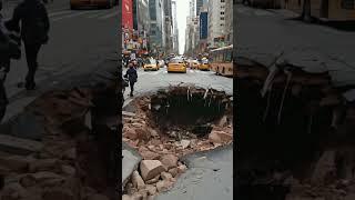 Road Collapse  #shorts #youtubeshorts #trending #viralvideo #viralshorts #funny #collapse