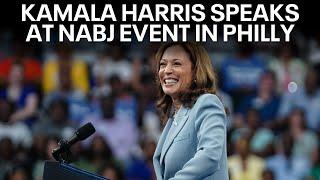 Kamala Harris speaks at National Association of Black Journalists | FOX 29 News Philadelphia