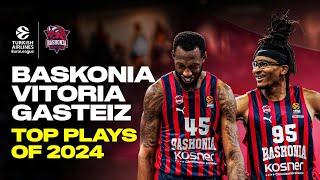 Top 45 PLAYS of 2024 | Best of Bitci Baskonia Vitoria-Gasteiz