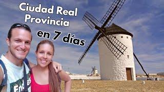 CIUDAD REAL PROVINCIA que ver en 7 días 2025 🟢 GUÍA DE VIAJE (4K)  Castilla La Mancha - España