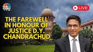 LIVE: CJI DY Chandrachud's Emotional Farewell: A Reflective Goodbye To The Supreme Court | N18L