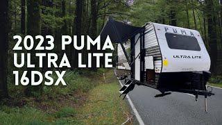2023 Puma Ultra Lite 16DSX Small Couples RV Quick Tour
