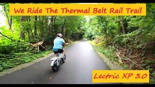 Thermal Belt Rail Trail on Lectric XP 3.0