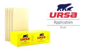 Plinth insulation by URSA