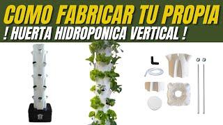 Arma Tu Huerta Vertical Hidropónica en Casa