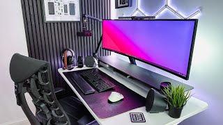 The MUST HAVE Desk Setup UPGRADES | 2024 Desk Setup Tour